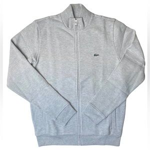 Lacoste Mens Full Zip Fleece Sweatshirt - SH4317-51-CCA